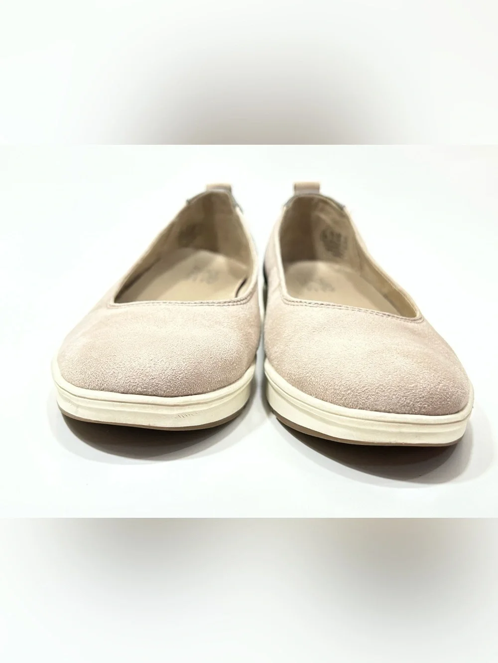 Naturalizer Harris Women’s Size 8.5 M US Shoes Synthetic Beige Comfort Flats